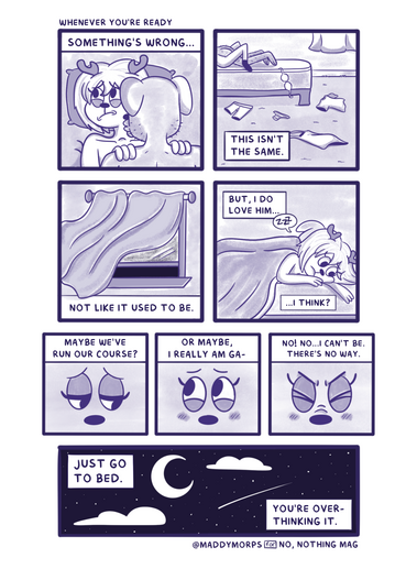 Whenever You&#39;re Ready - No, Nothing Magazine, Published Feb. 2023